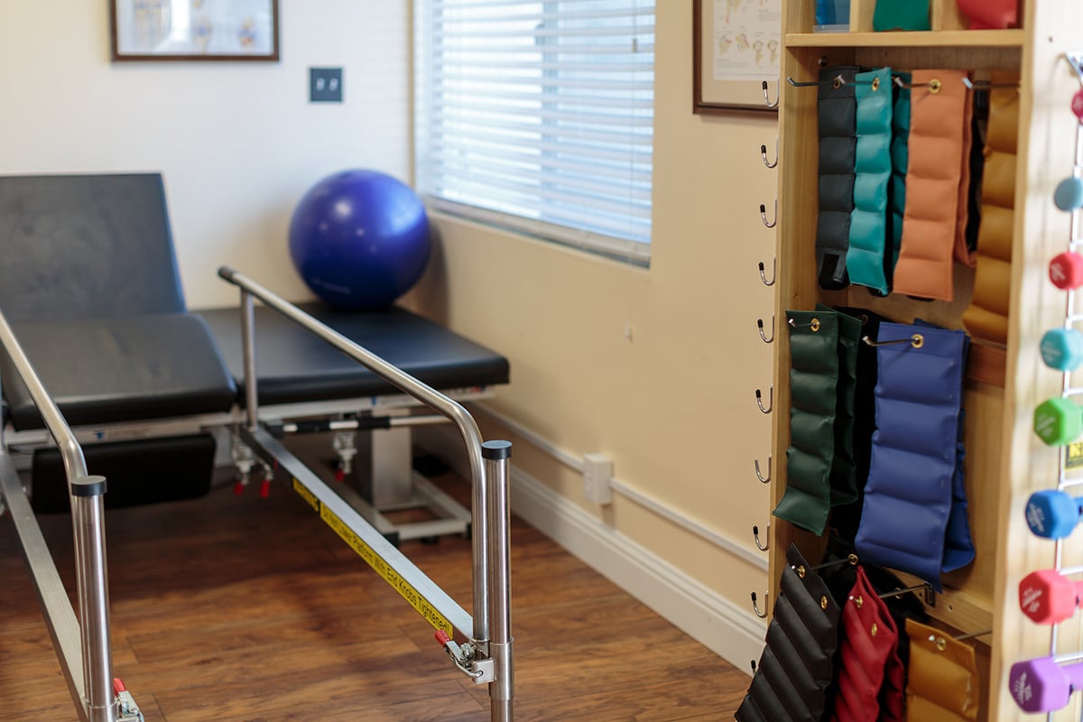 The equipment in the Yuba City gym