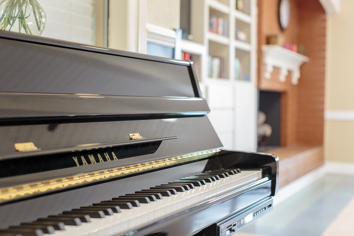A piano at Yuba City
